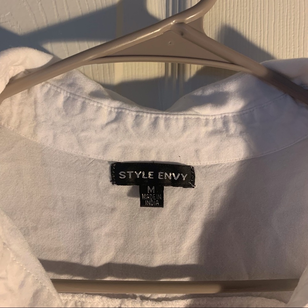 Cropped Button Up - Picture 2 of 3